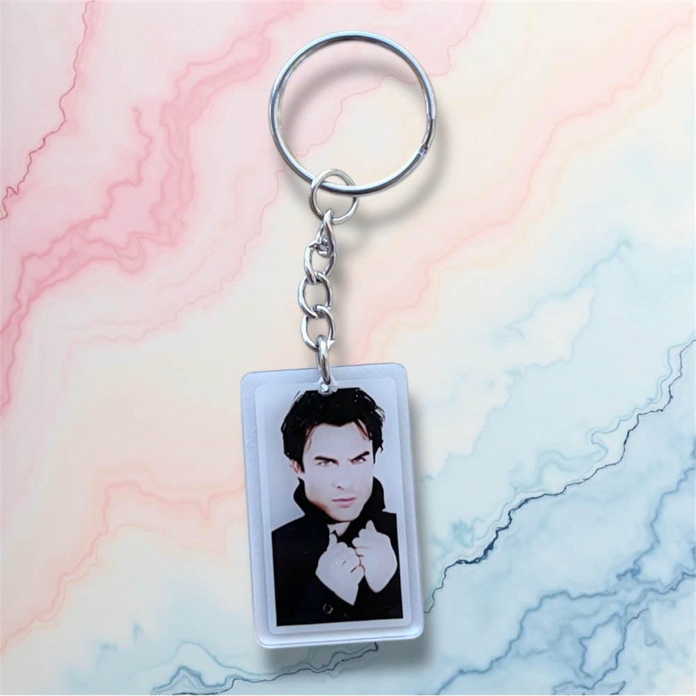 Vampire diaries (Damon Salvatore) acrylic keychain